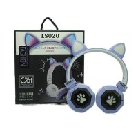 هدفون عروسکی بلوتوث LS020 طرح گربه