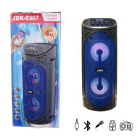 اسپیکر بلوتوث استوانه ای مدل JBK-8907 اینچ 8