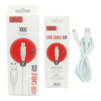کابل آیفون AKO مدل AC-8 فست 2A اصل چین