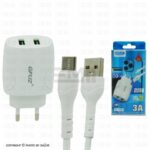 شارژر TYPE-C سه آمپر GFUZ مدل CH-57UC دو پورت اورجینال