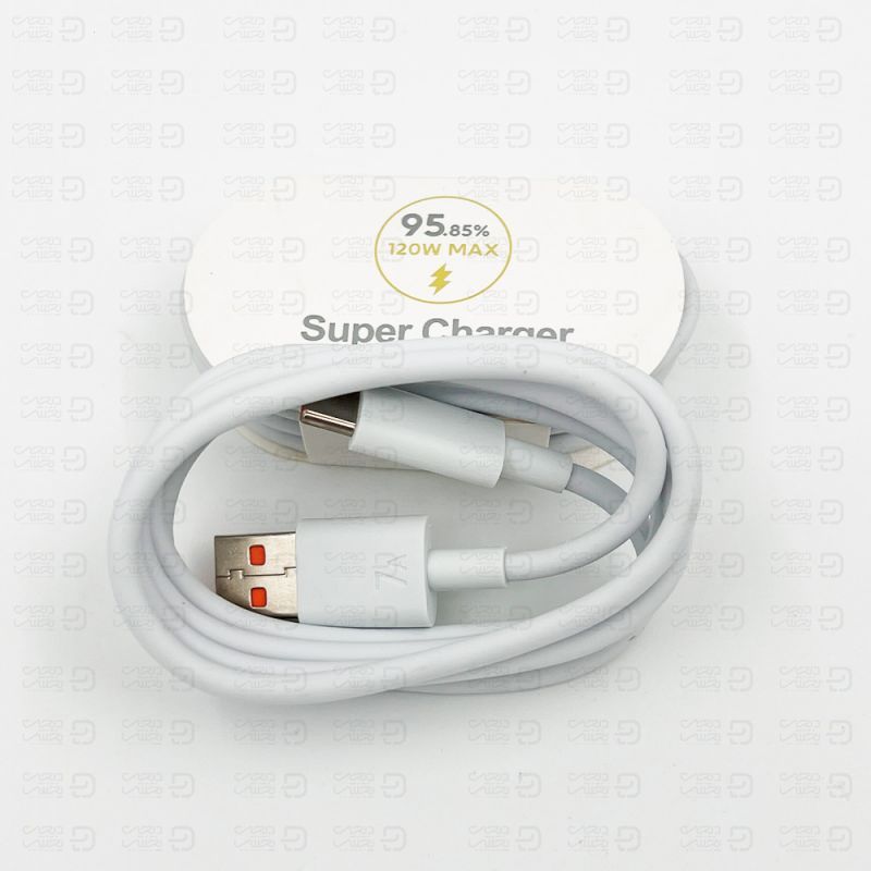 کابل Type-C شیائومی Org توربو فست با قابلیت نمایش ثانیه شمار 120W Max