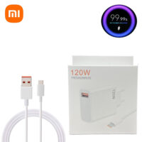 شارژر شیائومی 120W توربو فست شارژ (قابلیت ثانیه شمار)
