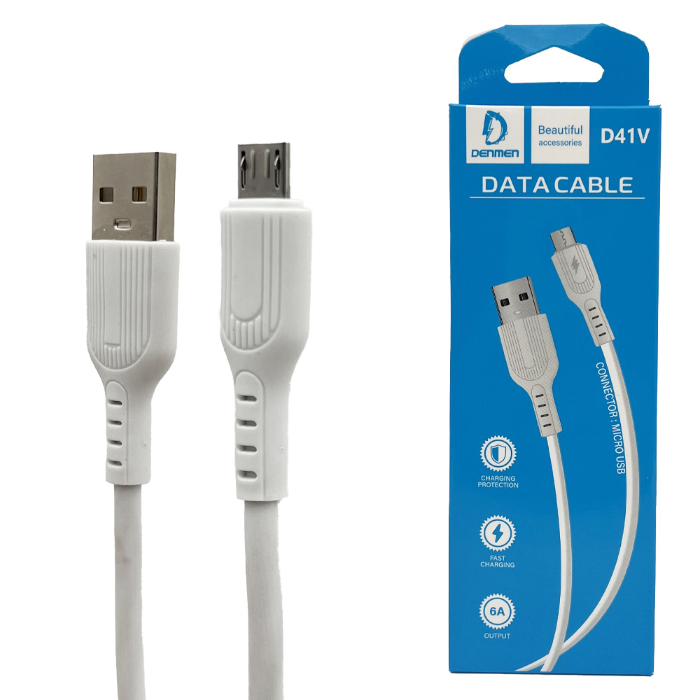 کابل MICRO یک متری فست شارژ مدل D41V