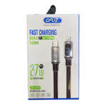 کابل شارژر USB-C به لایتنینگ GFUZ مدل CA-215 یک متری