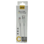 کابل TYPE-C سیلیکونی یکمتری ASPOR مدل AC-59 اورجینال