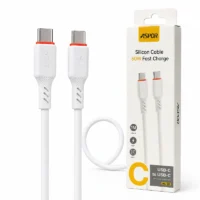 کابل C-C ASPOR مدل AC-60 سیلیکونی یک متری اورجینال